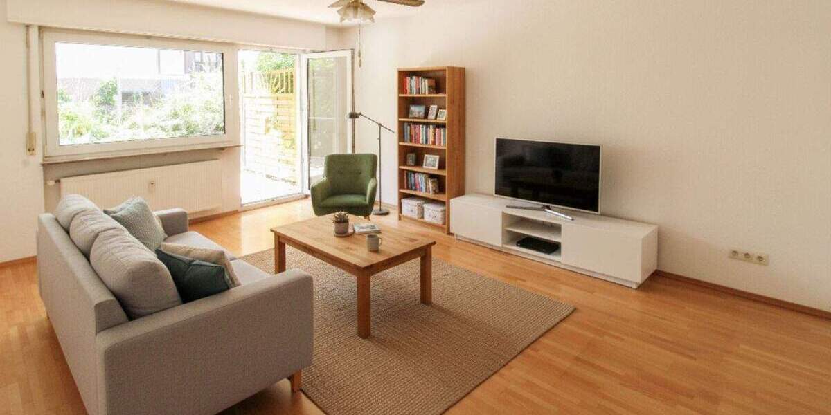 3-Zi.-Terrassenwohnung mit Südgarten, Garage & zentraler Citylage - sofort einziehen oder vermieten 3 zimmer