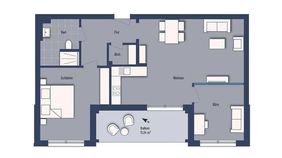 Wohnung zum Kaufen in Kirchheim 400.000 € 84.31 m²