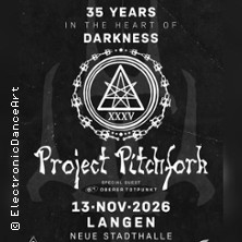 Project Pitchfork - 35 Years in the Heart of Darkness 16.10.2026 Waschhaus Potsdam