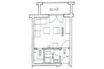 Etagenwohnung Eggenfelden - 1 Zimmer, 26 m&sup2;, 96.999&euro; | Angebot:26882730