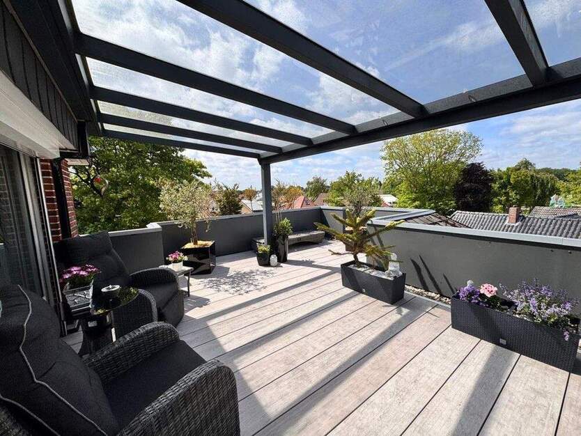 Einfach WOW- Ihre Ruheoase über den Dächern von Bad Zwischenahn mit Sauna und 2 großen Dachterrassen 3 zimmer