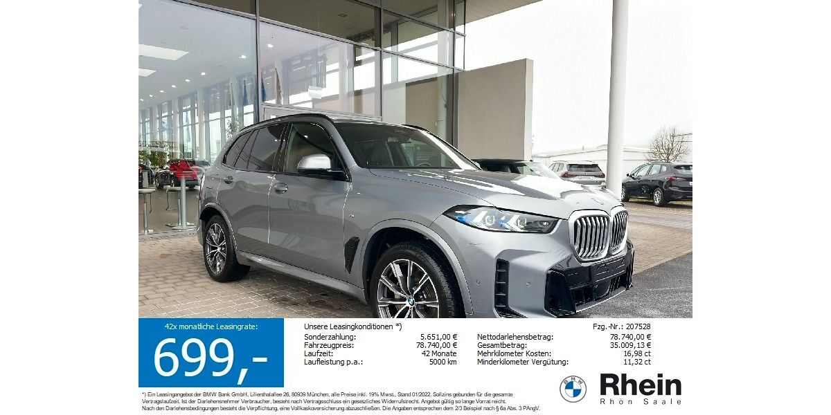 BMW X5 25.619 km 78.220 € Salz 97616