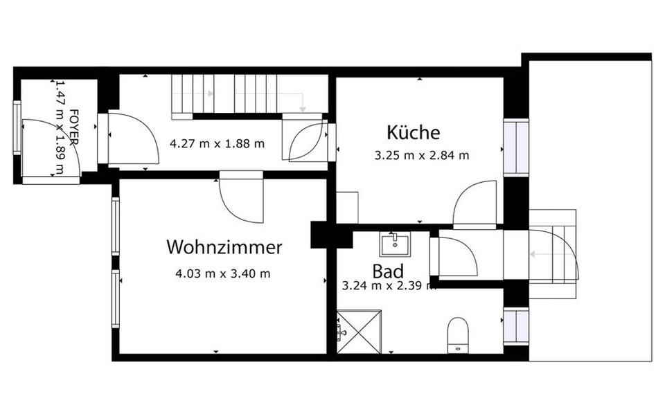 Reihenhaus Blankenburg (Harz) - 3 Zimmer, 70 m&sup2;, 59.000&euro; | Angebot:20137874