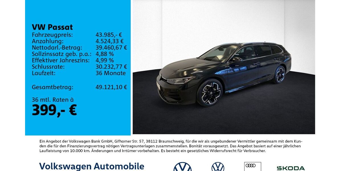 VW Passat 17.568 km 43.985 &euro; Leipzig 04178