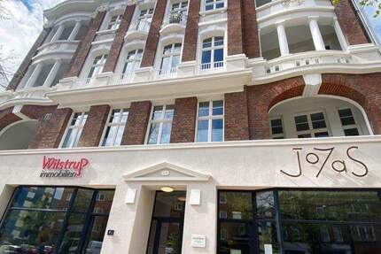 Sanierte Altbauwohnung in prachtvollem Gründerzeitbau auf der Holtenauer - mit zwei Balkonen! 2 zimmer