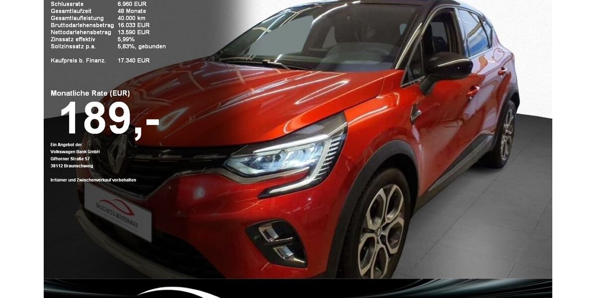Renault Captur 60.194 km 17.120 &euro; Sigmaringen 72488