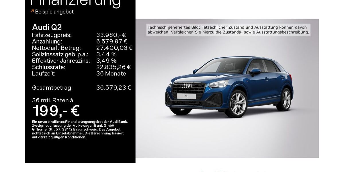 Audi Q2 8.113 km 33.980 € Haßfurt 97437