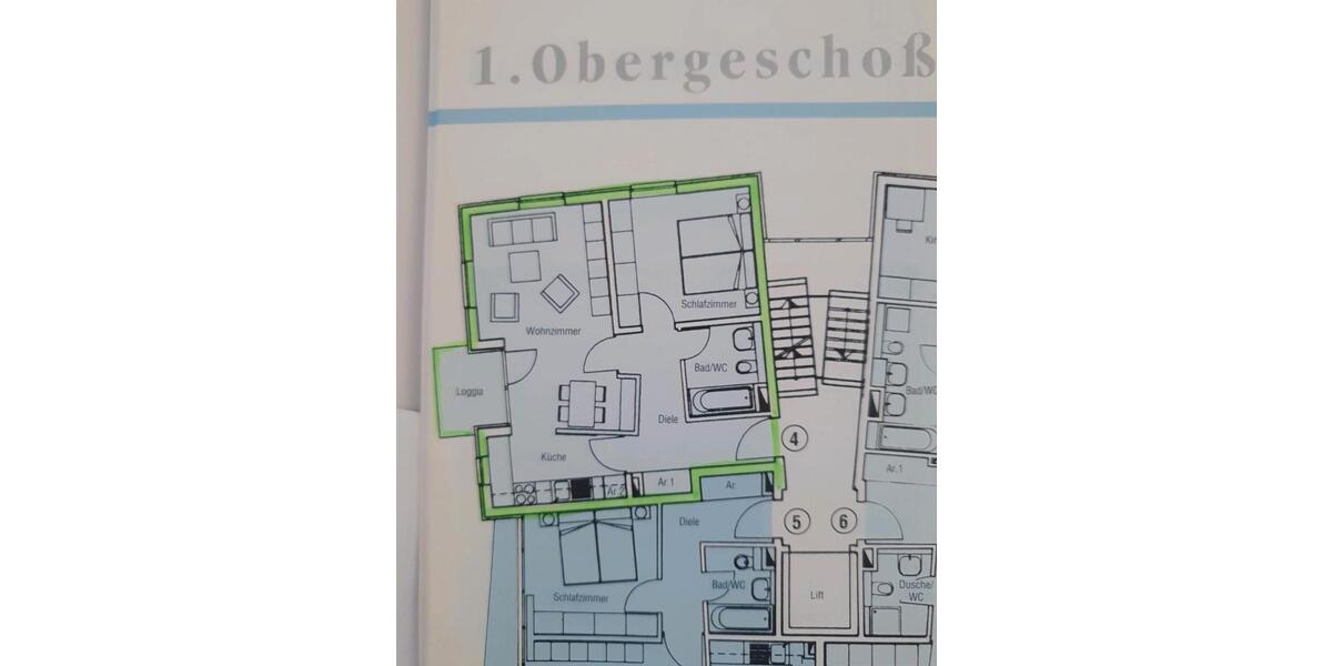 Etagenwohnung Hennigsdorf - 2 Zimmer, 54 m&sup2;, 195.000&euro; | Angebot:26959516