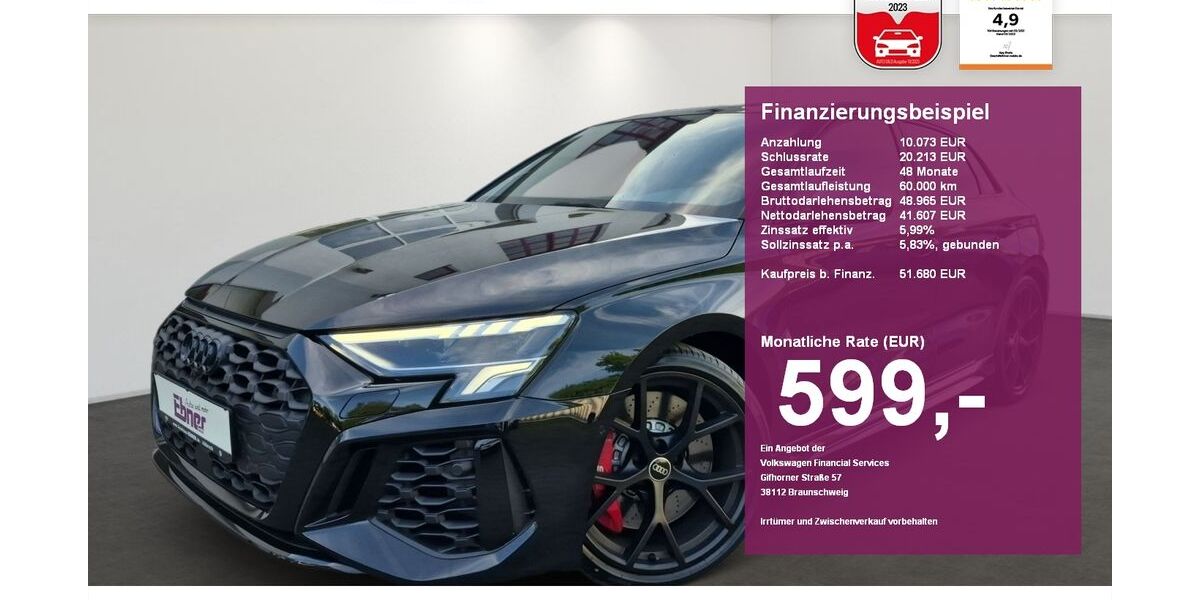 Audi RS3 39.700 km 51.680 &euro; Albbruck 79774