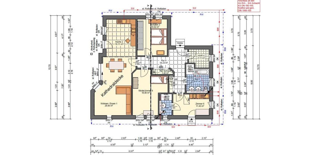 Einfamilienhaus Velten - 6 Zimmer, 130 m&sup2;, 729.999&euro; | Angebot:27464929