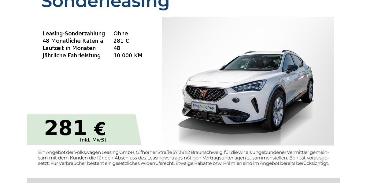 Cupra Formentor 17.689 km 21.940 &euro; Magdeburg 39126