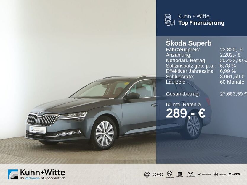 Skoda Superb 107.243 km 22.420 € Jesteburg 21266