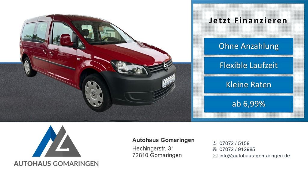 VW Caddy 118.000 km 16.999 &euro; Gomaringen 72810
