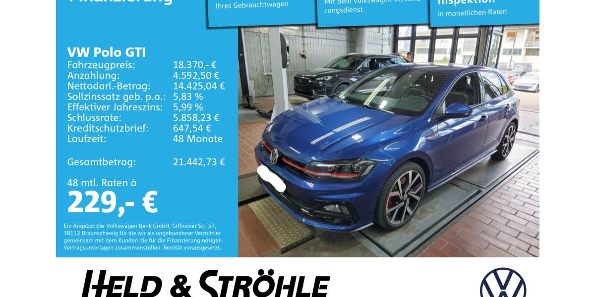 VW Polo 58.447 km 18.370 &euro; Neu-Ulm 89231