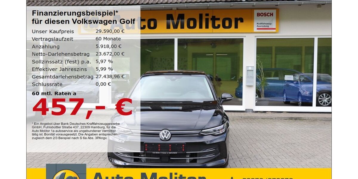 VW Golf 2.600 km 29.590 &euro; Eslohe 59889