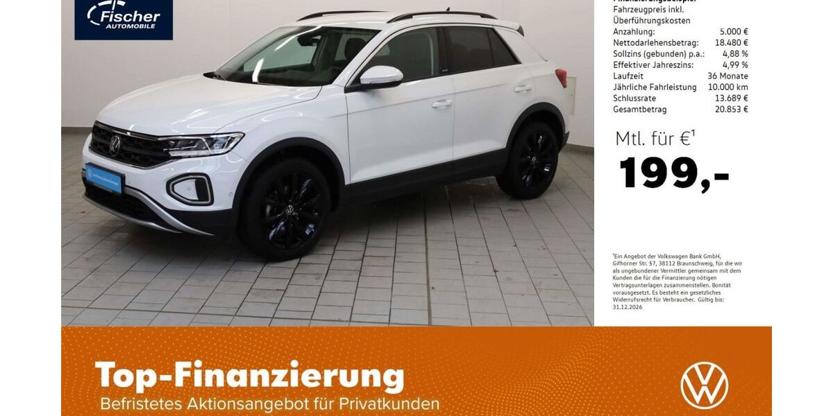 VW T-Roc 32.854 km 22.980 &euro; Amberg 92224