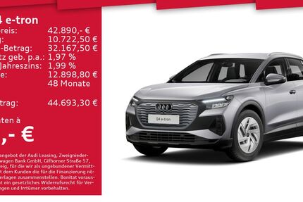 Audi Q4 e-tron 5.561 km 42.890 &euro; Dresden 01169