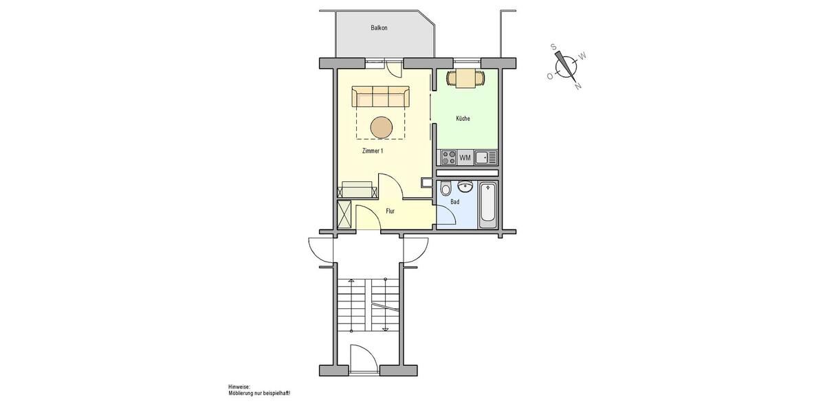 Klein aber Fein! 1 zimmer