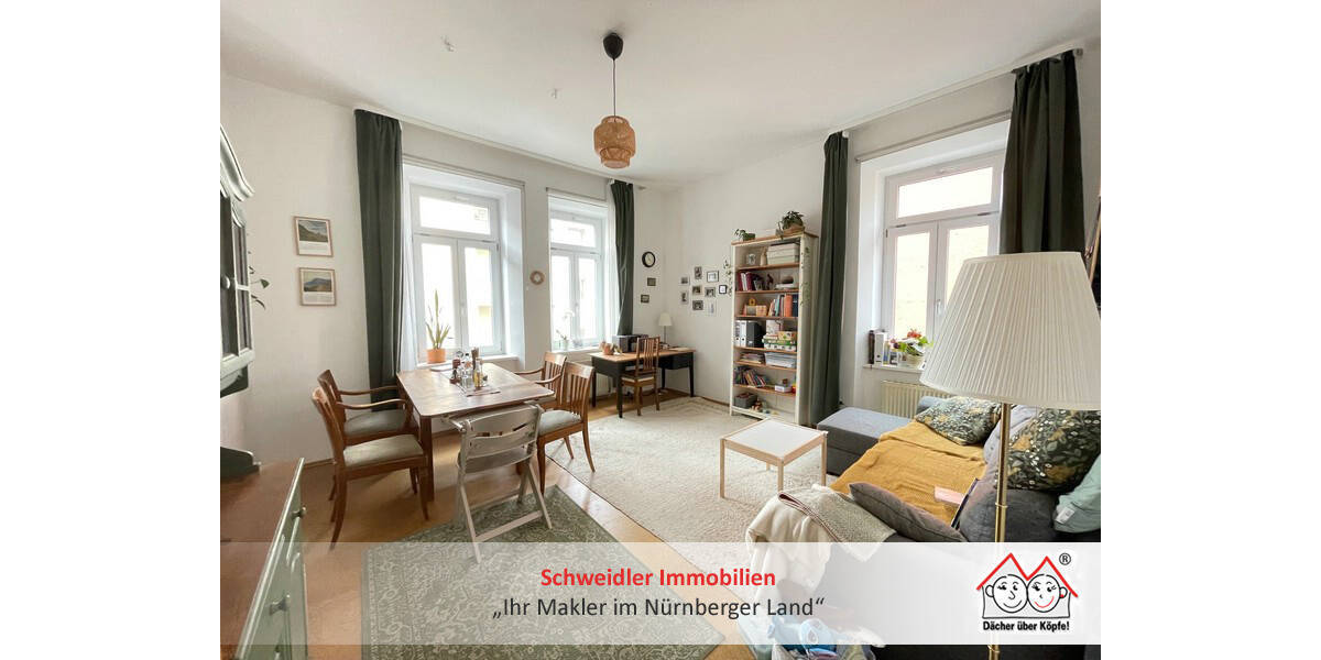 Etagenwohnung Nürnberg Steinbühl - 3 Zimmer, 75 m&sup2;, 840&euro; | Angebot:26881294