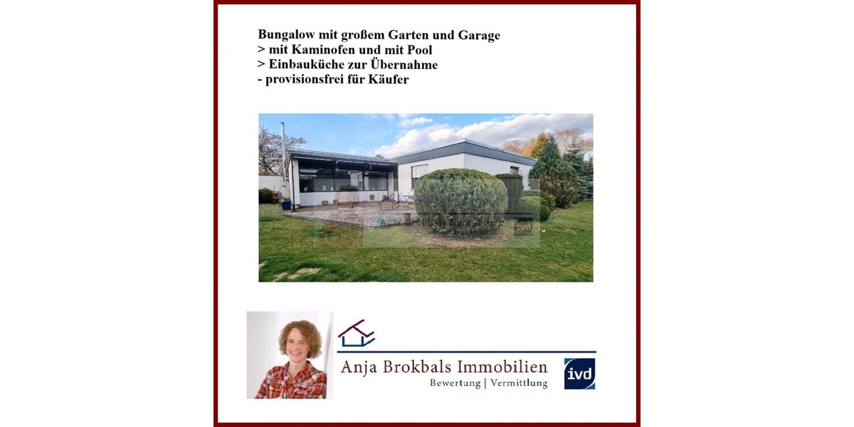 Bungalow mit großem Garten und Garage - provisionsfrei für Käufer - Reihenendhaus Gütersloh | Angebot:26184744