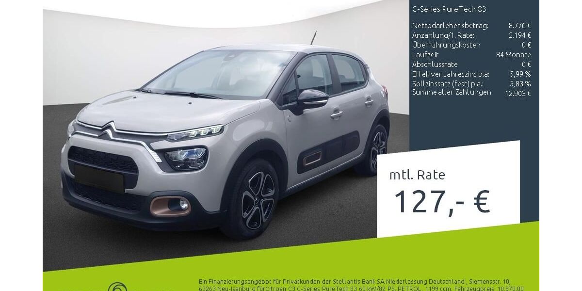 Citroen C3 30.775 km 10.970 &euro; Dülmen 48249