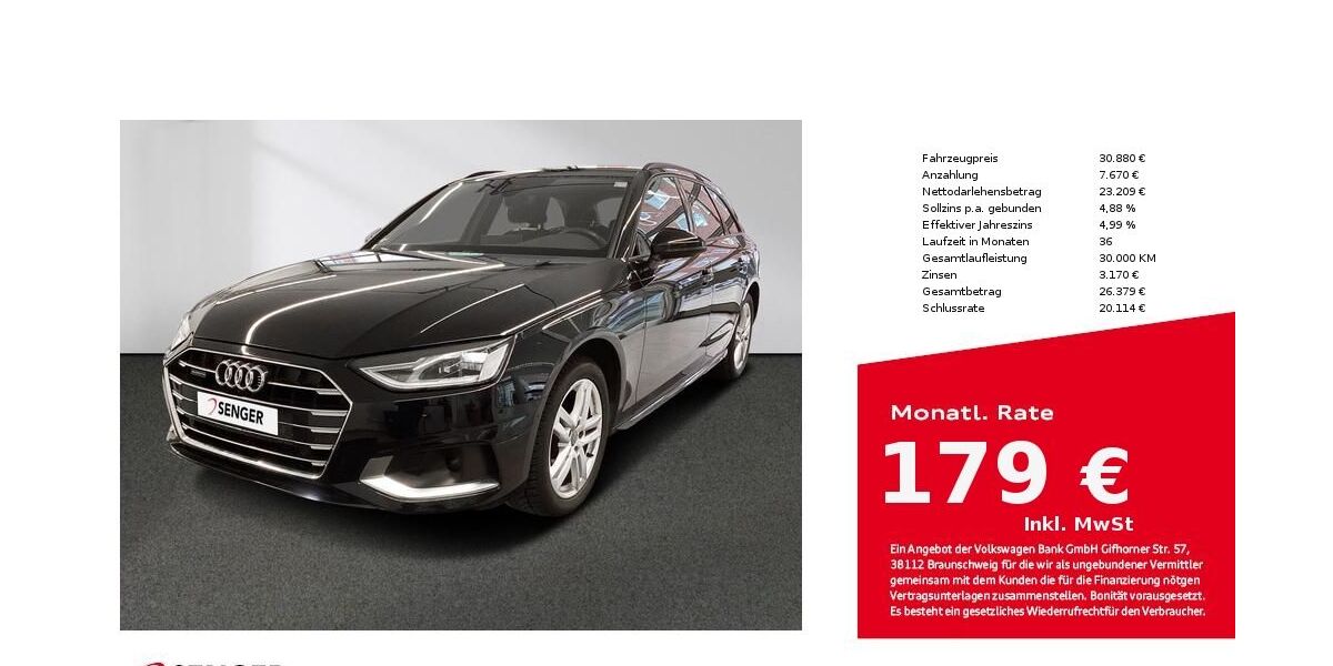 Audi A4 82.576 km 30.480 &euro; Münster 48153