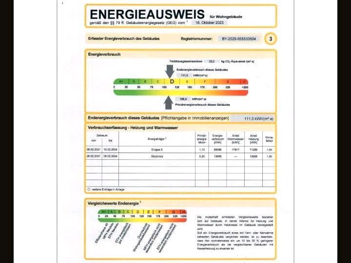 Doppelhaushälfte Leutershausen - 9 Zimmer, 126 m&sup2;, 320.000&euro; | Angebot:23384824