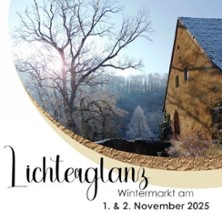 Lichterglanz Wintermarkt im Kloster Buch