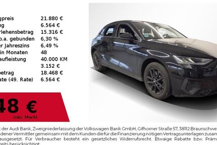 Audi A3 44.950 km 20.780 &euro; Nürnberg 90411