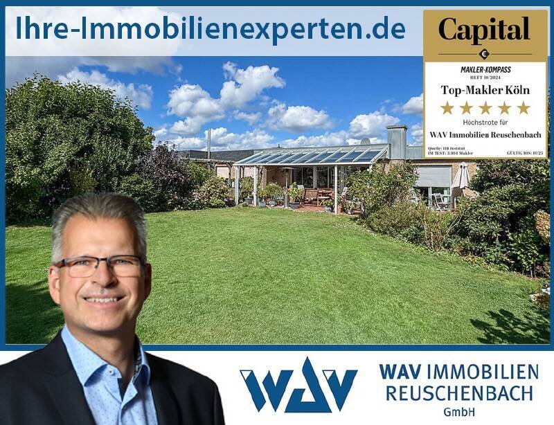 Wohnen auf einer Ebene - mit großem Gartenparadies in Keldenich