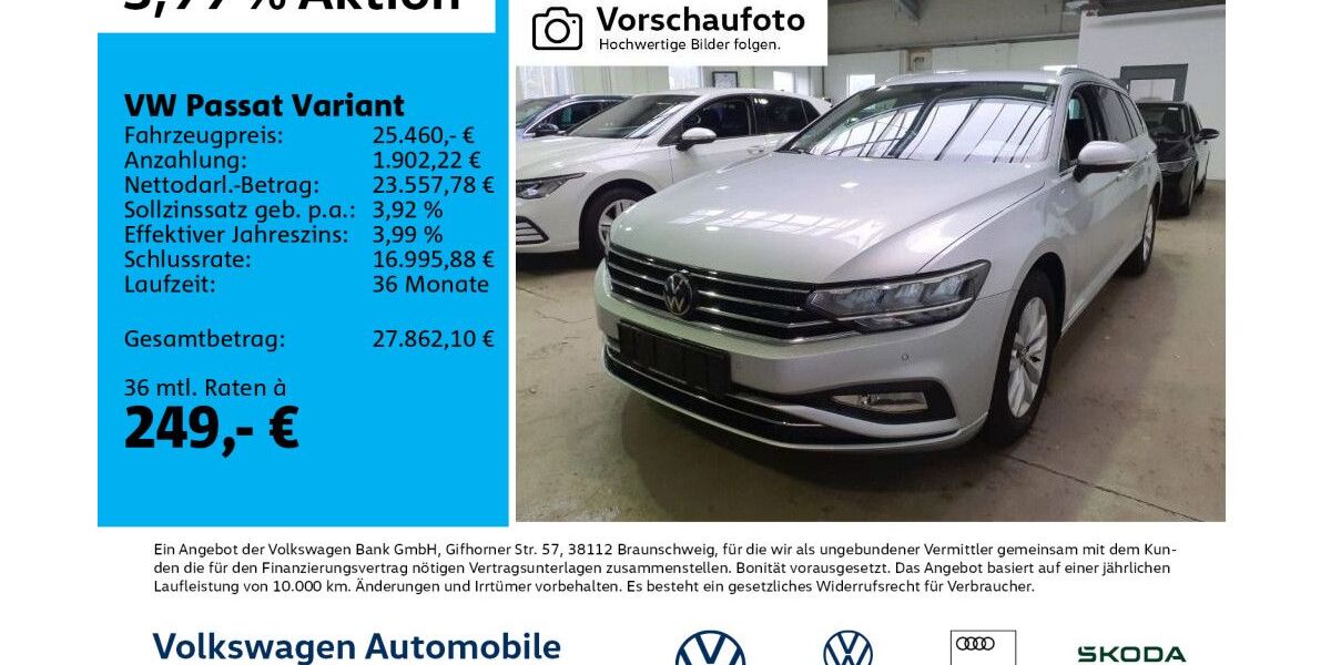 VW Passat 48.695 km 25.460 &euro; Leipzig 04178