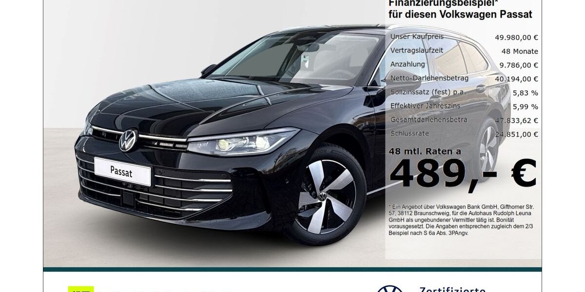 VW Passat 6.500 km 49.980 &euro; Leuna 06237
