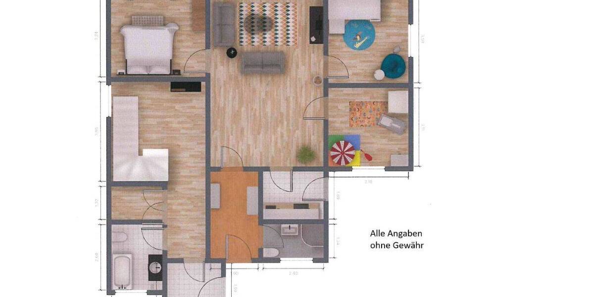 Einfamilienhaus Güstrow - 6 Zimmer, 155 m&sup2;, 1.550&euro; | Angebot:26918244