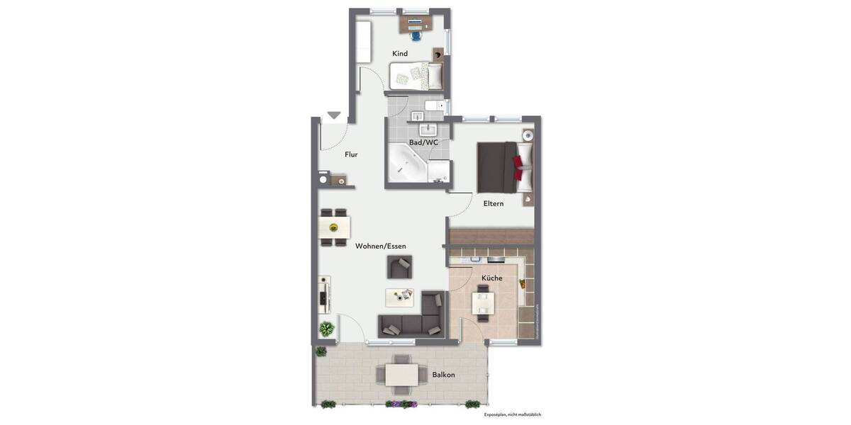 Etagenwohnung Radeberg / Ullersdorf bei Radeberg Ullersdorf - 3 Zimmer, 81 m&sup2;, 818&euro; | Angebot:26684686