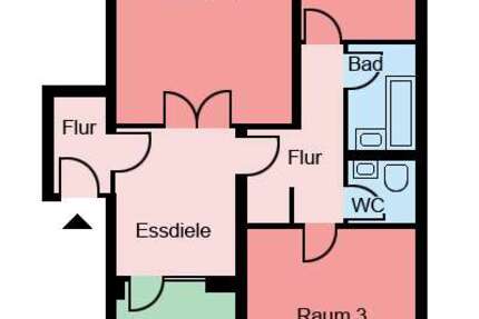 Wohnung zum Mieten in Unna 589 € 75.11 m² 3 zimmer