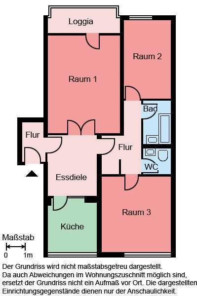 Wohnung zum Mieten in Unna 589 € 75.11 m² 3 zimmer