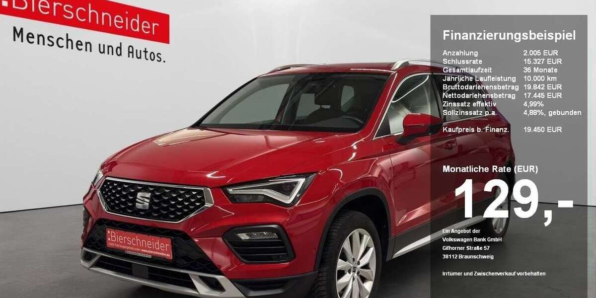 Seat Ateca 85.820 km 19.450 &euro; Regensburg 93055