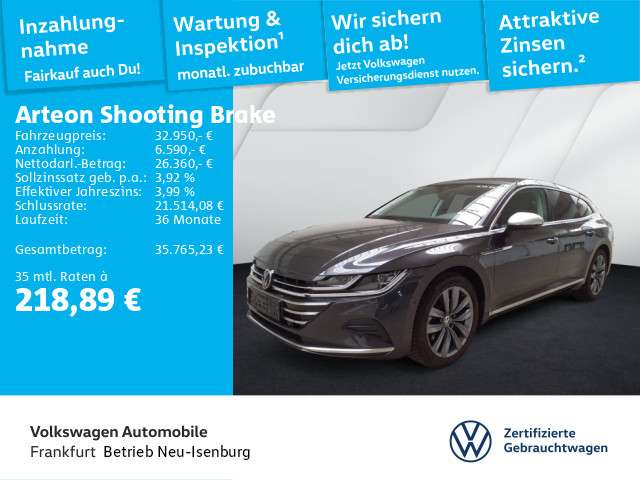 VW Arteon 15.186 km 32.951 € Neu-Isenburg 63263