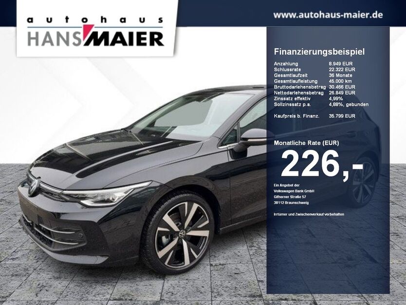 VW Golf 1.500 km 34.299 € Erding 85435