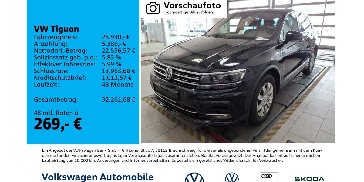 VW Tiguan 94.480 km 26.930 &euro; Leipzig 04277