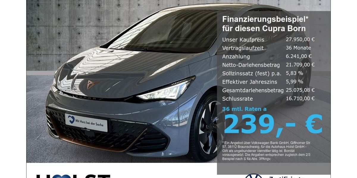 Cupra Born 25.543 km 27.950 &euro; Scheeßel 27383