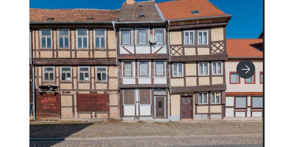 Reihenhaus Quedlinburg - 3 Zimmer, 60 m&sup2;, 70.000&euro; | Angebot:20737969
