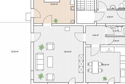 Wohnung Bad Laasphe - 1 Zimmer, 120 m&sup2;, 1.140&euro; | Angebot:26329329