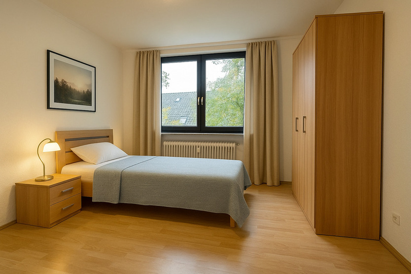 2-Zimmer-ETW, 52 m², Balkon, Stellplatz, Keller, zentral in Delme zimmer