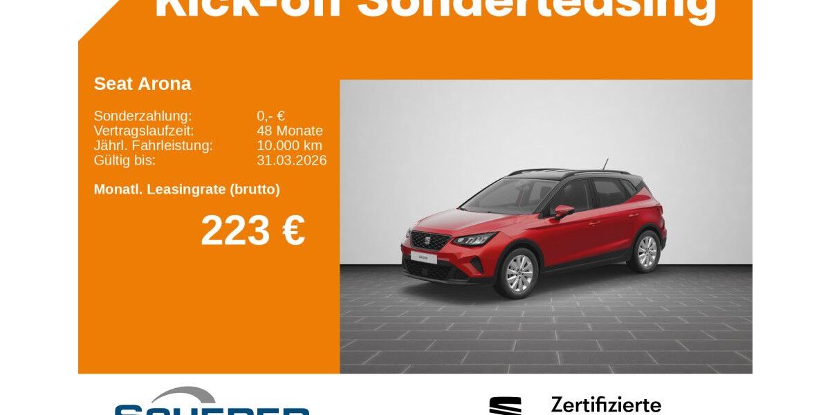 Seat Arona 2.574 km 20.980 &euro; Bingen / Rhein 55411