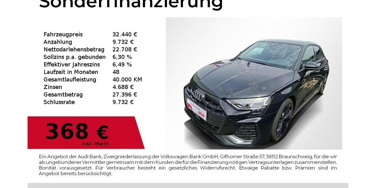 Audi A3 12.800 km 32.440 &euro; Lauf an der Pegnitz 91207