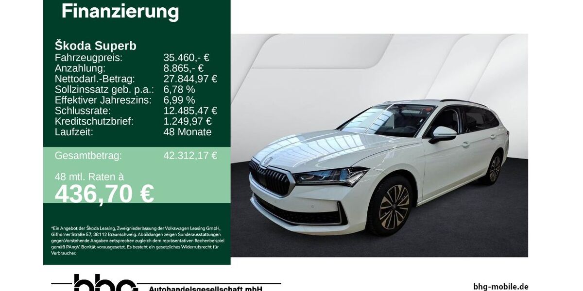 Skoda Superb 14.321 km 35.460 &euro; Freudenstadt 72250
