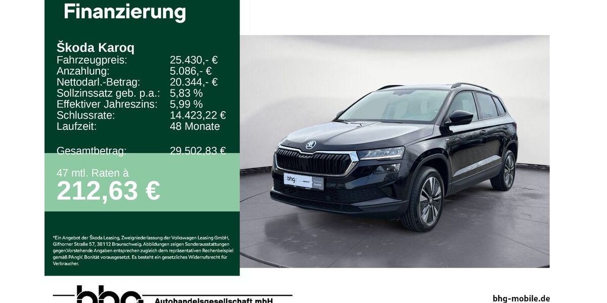 Skoda Karoq 46.377 km 25.430 &euro; Balingen 72336