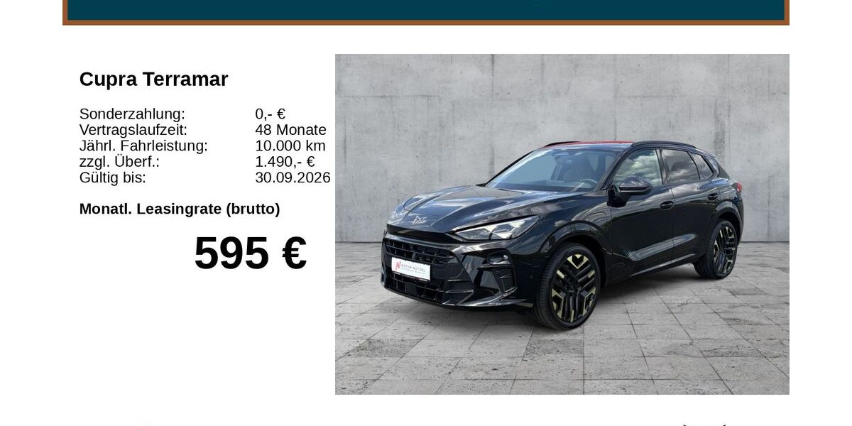 Cupra Terramar 1.500 km 53.759 &euro; Zwickau 08058