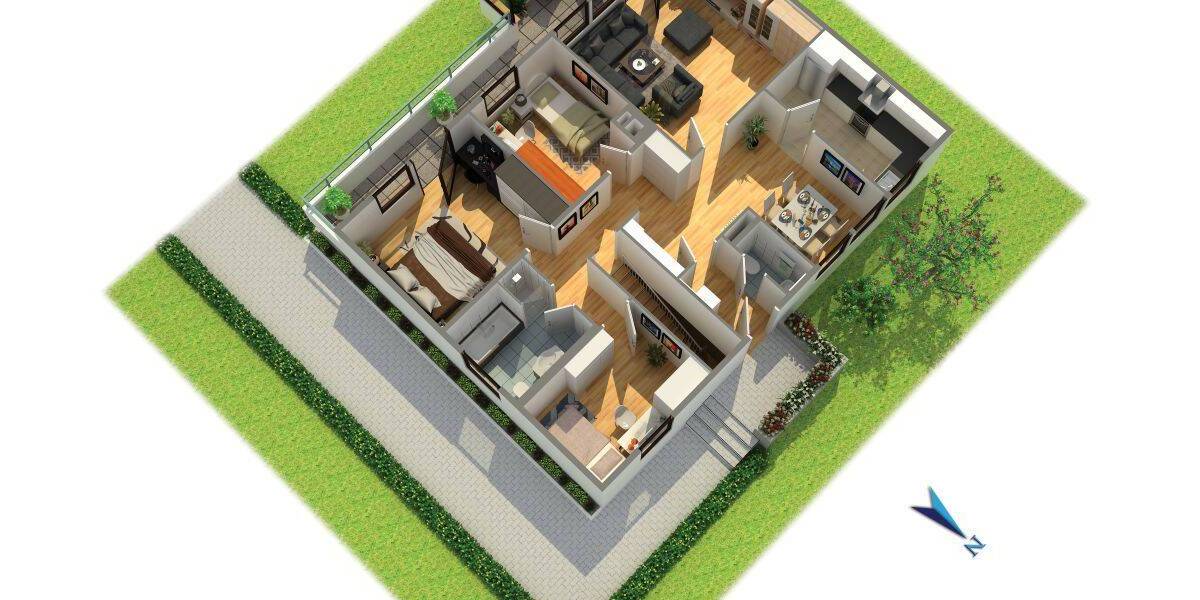 Einfamilienhaus Klettgau Erzingen - 5 Zimmer, 96 m&sup2;, 365.000&euro; | Angebot:25957227